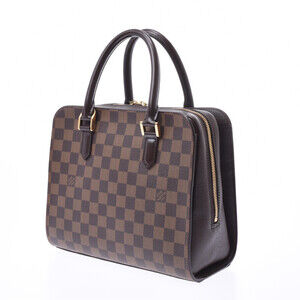 Louis Vuitton Triana Damier Handbag Brown